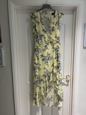 Lipsy Yellow And Black Floral