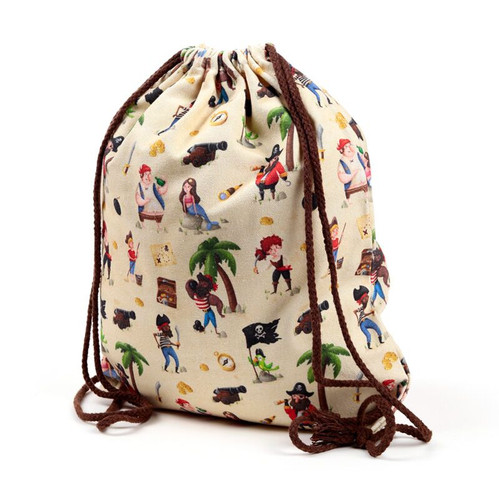 Canvas pirate bag school trips - canvas,