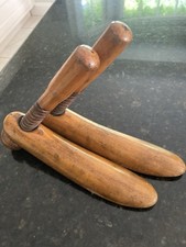 Antique Ladies Wooden shoe trees WATT’s PATENT LADIES LARGE