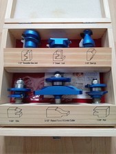 Blue Tornado Raised Panel Router Cutter Set