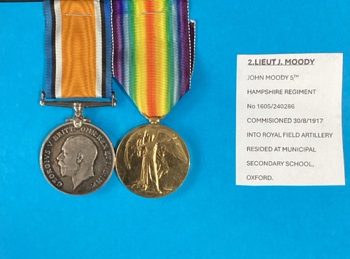 Ww1 medals lieut j - ww1,