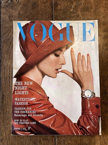 Vtg british vogue - british, october