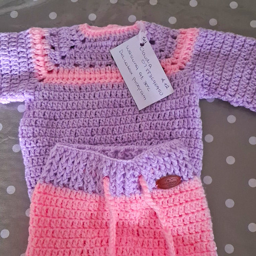 Handmade crochet acrylic 2pc - handmade,