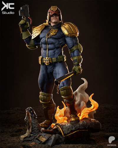 Judge dredd model kit 2000 - kit, –