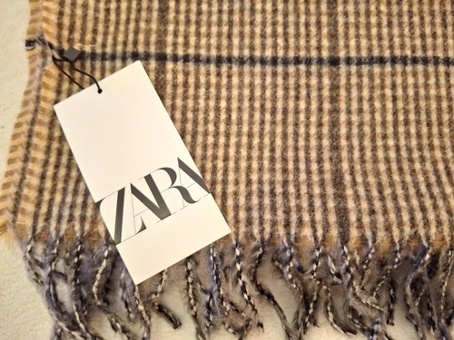 Nwts zara knit pattern - knit, plaid