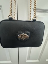 Moschino Love Black Leather