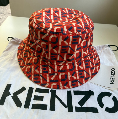 Kenzo monogram bucket hat new - kenzo,