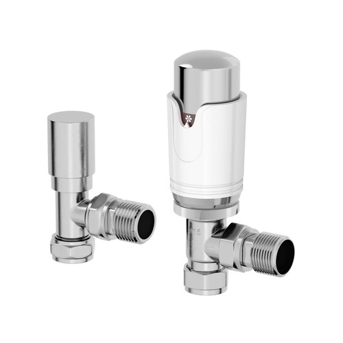 Radilux angled white chrome - angled,