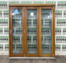 Wooden folding patio - wooden, doors