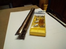 Mitsubishi High Speed AXD Type A Indexable Milling Cutter With 8 New Tips