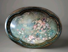 Toleware. Large Metal Tray
