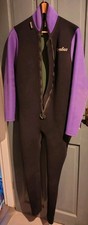 Vintage Warmbac Caving Wetsuit Purple
