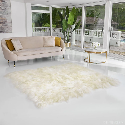 Icelandic sheepskin rug skin - rug,