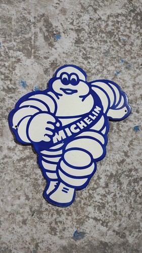 Porcelain michelin enamel sign - michelin,