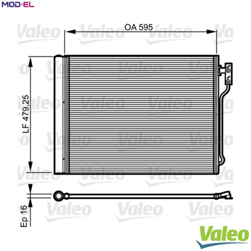 Condenser air conditioning - condenser,