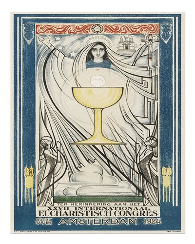 Vintage art nouveau poster - art,