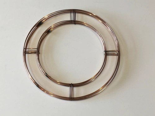 Flat wire wreath - wreath,
