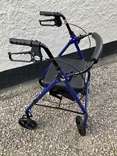 DRIVE MOBILITY ROLATOR, AID , VGC, 4 wheels, brakes, seat storage, folding frame