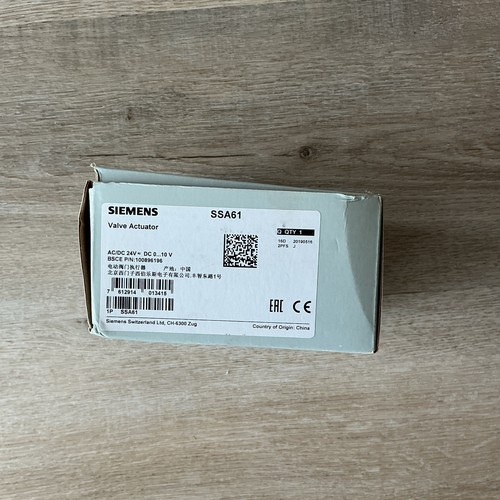 Siemens ssa61 motorised valve - motorised,