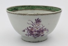 CHINESE EXPORT BLACK FLOWERS