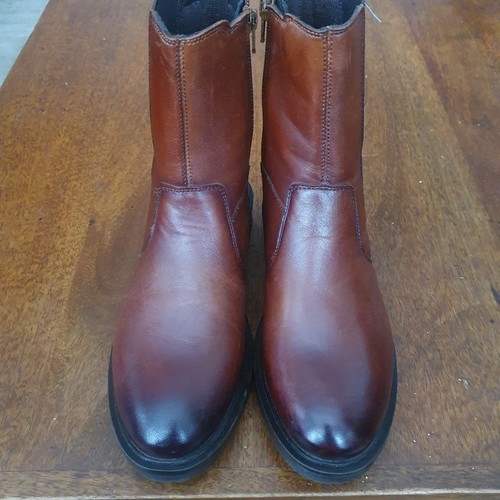 Moda pelle brown leather - in,