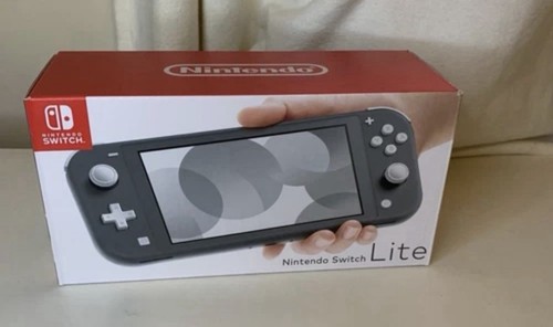 Nintendo switch lite grey new - grey,