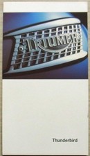 TRIUMPH THUNDERBIRD MOTORCYCLE Sales Leaflet Brochure 1996