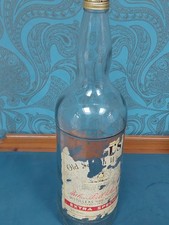 4.5 Litre Bells Embossed Empty Whiskey Bottle