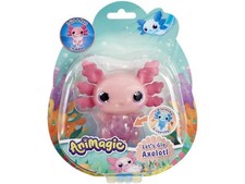 Animagic Let's Glo Axolotl Floating Fish PINK