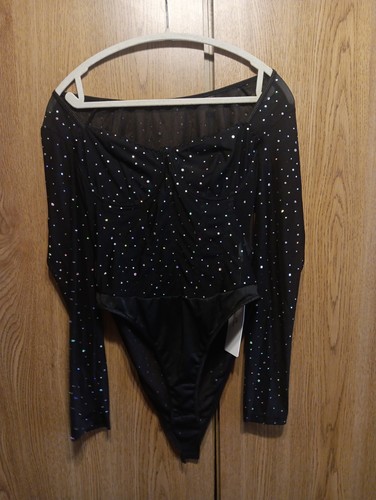 Sexy sheer beaded bodysuit - sexy,