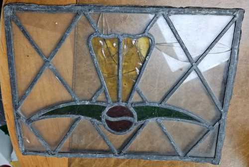 Vintage stained glass - vintage, window