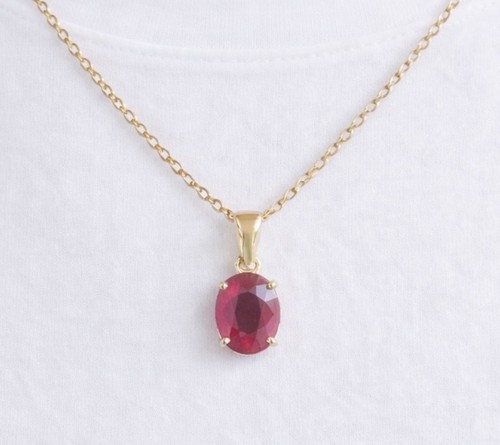 New oval cut - oval, ruby
