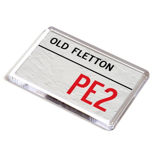 Fridge magnet old fletton - fridge,