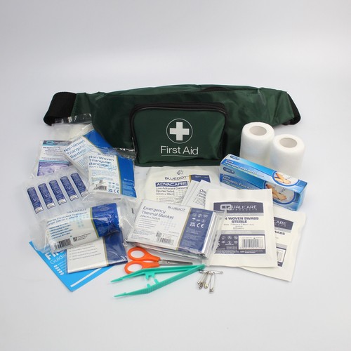 Horse rider first - first, aid