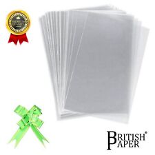 Clear Cellophane Sweet Bags Kids Party Treats Gifts for Cookies Pull Bow Ribbons