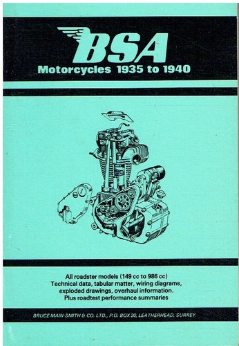 Bsa r w x y - m, series