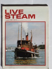 Live Steam Magazine Aug 1980