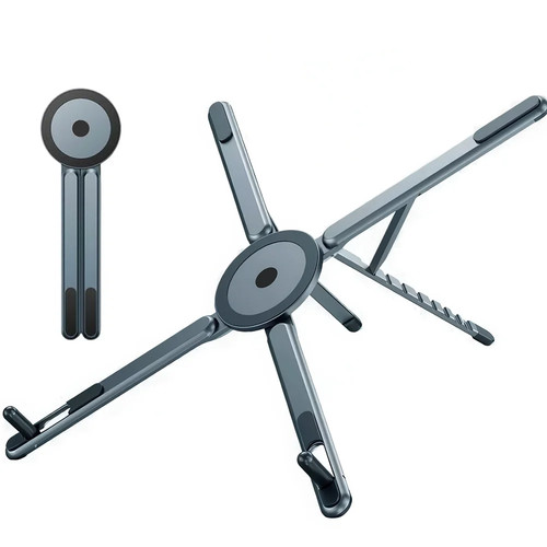 Foldable magnetic laptop stand - magnetic,
