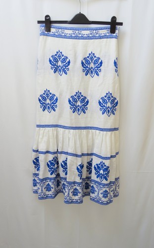 Zara embroidery long skirt - long,