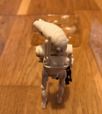 BATTLE DROID 3.75” FIGURE STAR WARS PHANTOM MENACE HASBRO LFL 1998 sealed p384