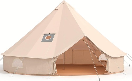 Canvas bell tent 12ft - bell,