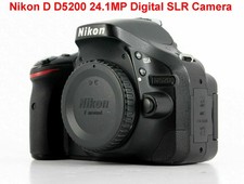 Nikon D D5200 24.1MP Digital SLR Camera (BODY ONLY) 100% Working