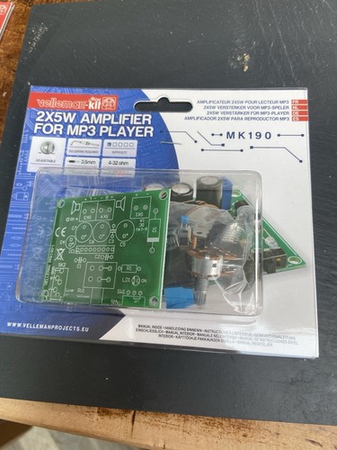 Velleman kit amplifier - amplifier, for