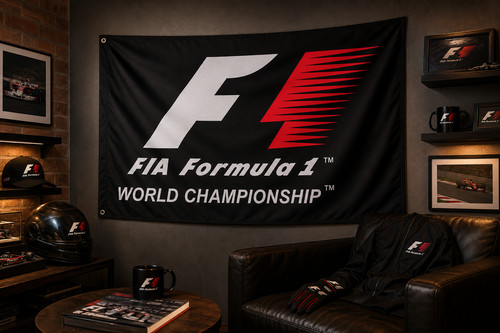 Formula fans logo flag - formula,