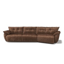 Modulax Octa Cosy Celine Brandy 2.5 Seater Left Arm Corner Right Sofa RRP £2499