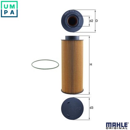 Oil filter 376d for - filter,