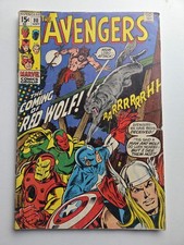 AVENGERS #80 (1970) **Red Wolf