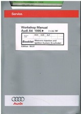 AUDI A4 B5 2.4 V6 30v AGA AJG ALF MOTRONIC IGNITION/INJECTION '95- REPAIR MANUAL