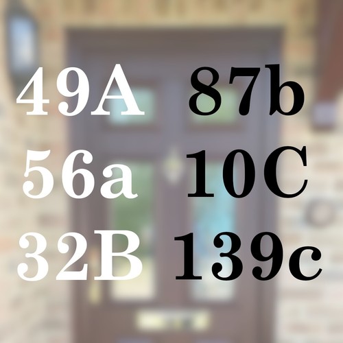 Custom house number - house,