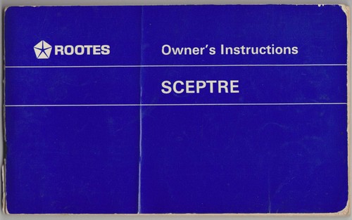 Rootes sceptre arrow 1725 - arrow,